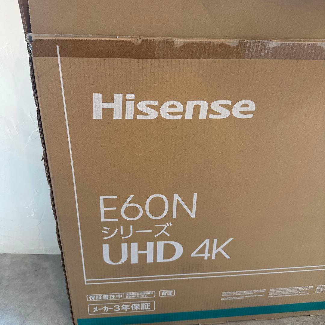 ハイセンス E60N 43インチ UHD 4K テレビ 本体　hisense