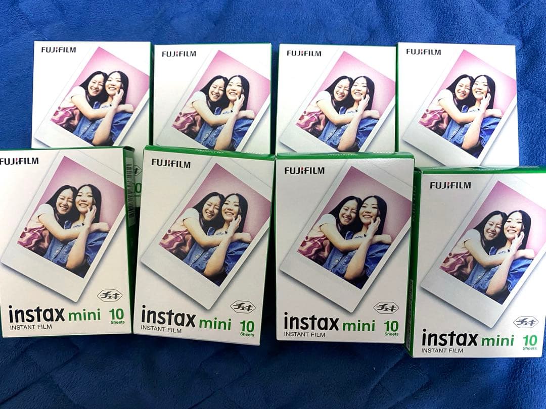チェキフィルムINSTAX MINI10枚×8箱 有効期限26年7月、27年2月