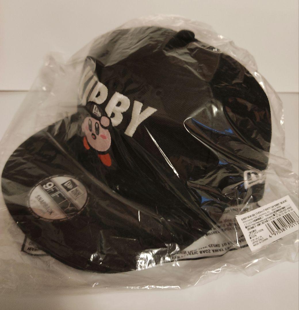 星のカービィ　×　ニューエラ コラボキャップ ブラック　9FIFTY
