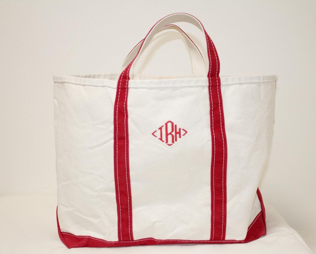 L.L.Bean トートバッグ 90s USA製 XL 赤刺繍入り