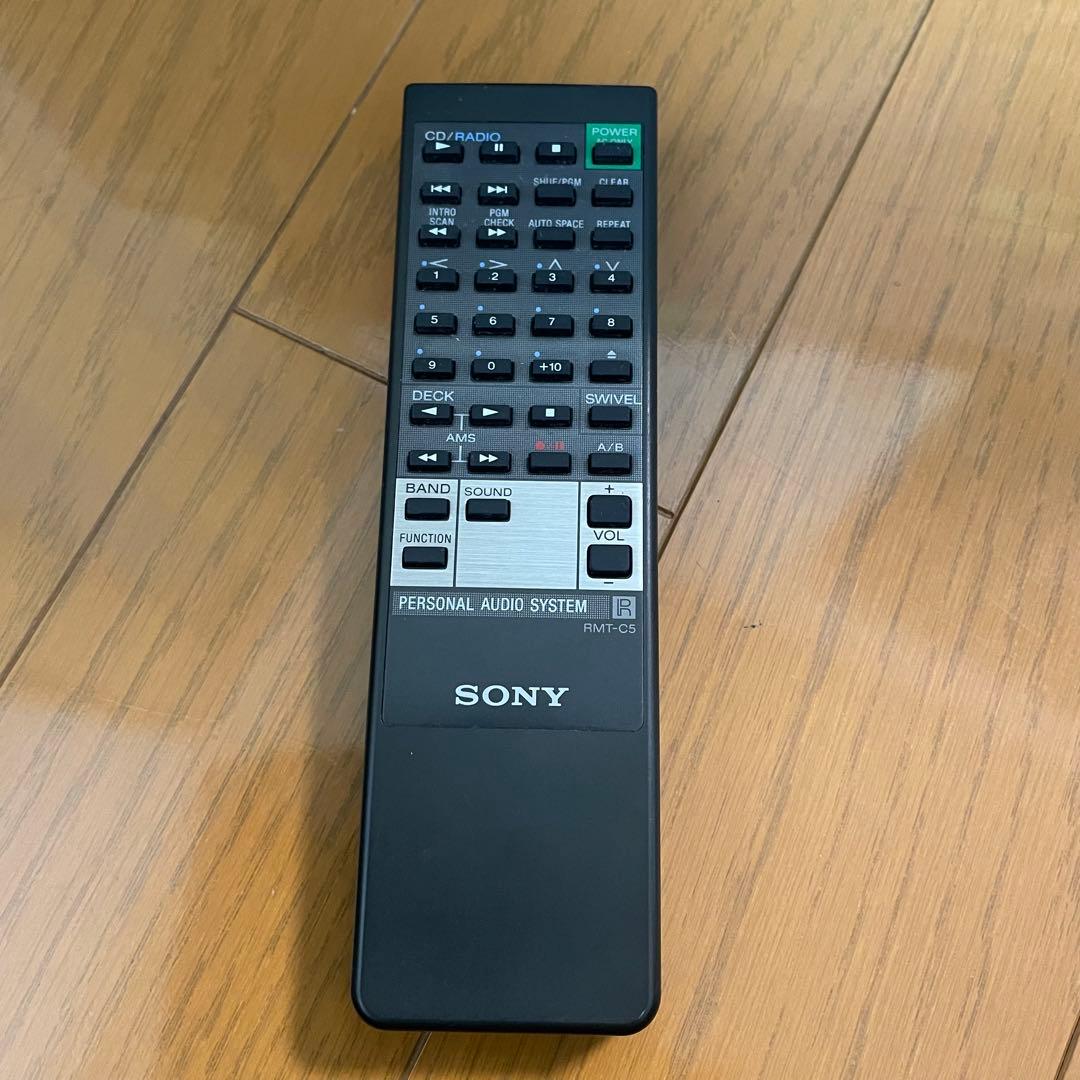 SONY ZS-5 パーソナルデジタルオーディオシステム ラジカセ