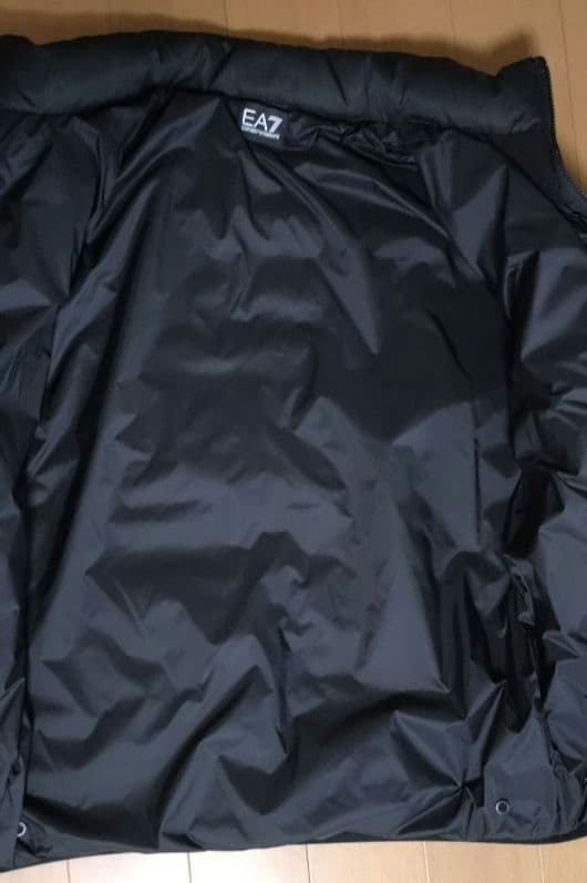 ❴本物·正規❵　エンポリオアルマーニEA7 ブラック ダウンジャケットМサイズ