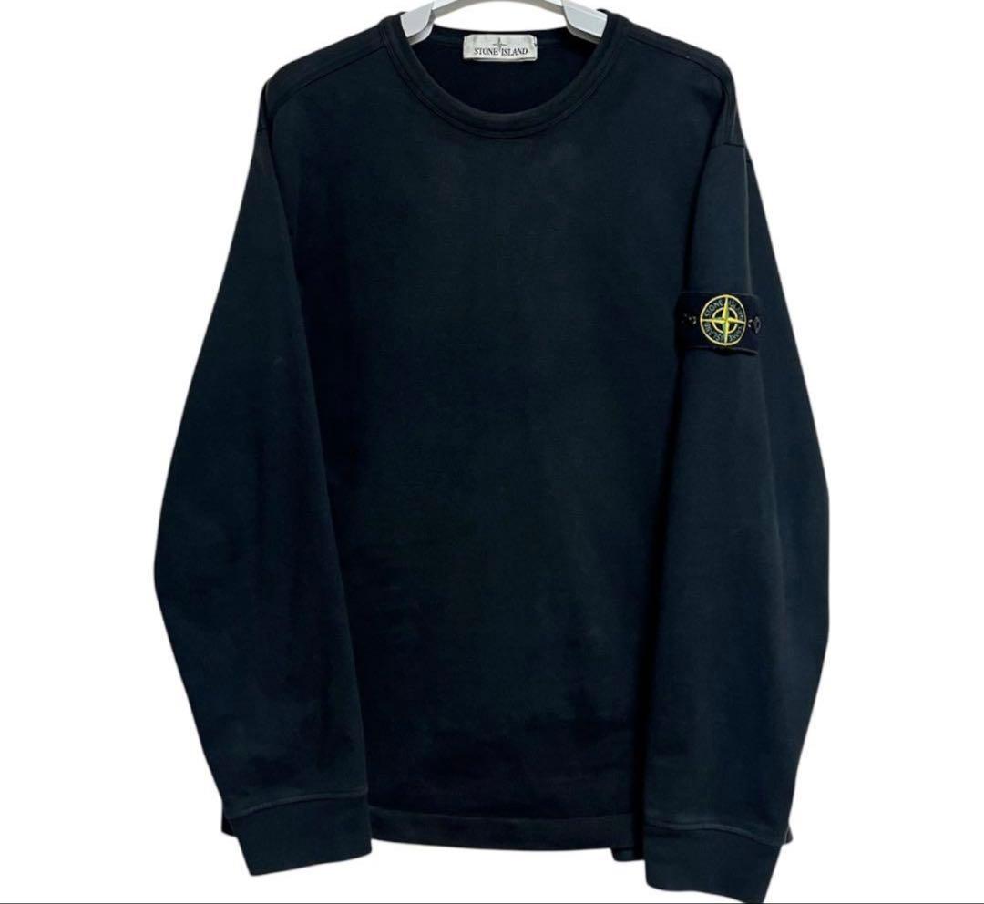 Stone  ブラック 長袖 トレーナー スウェット(L)
