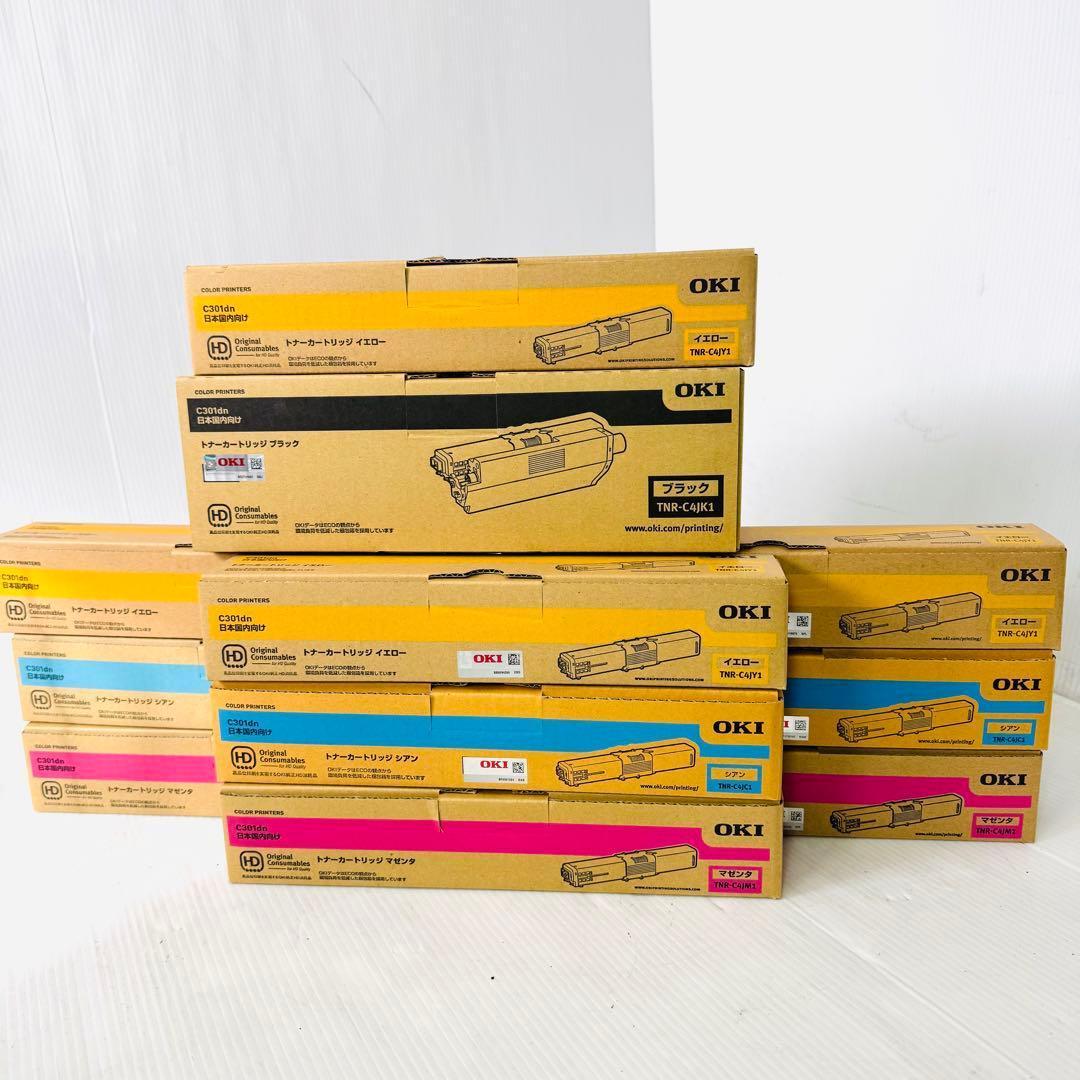 【純正・新品】OKI C301dn トナーカートリッジ カラー 11本セット