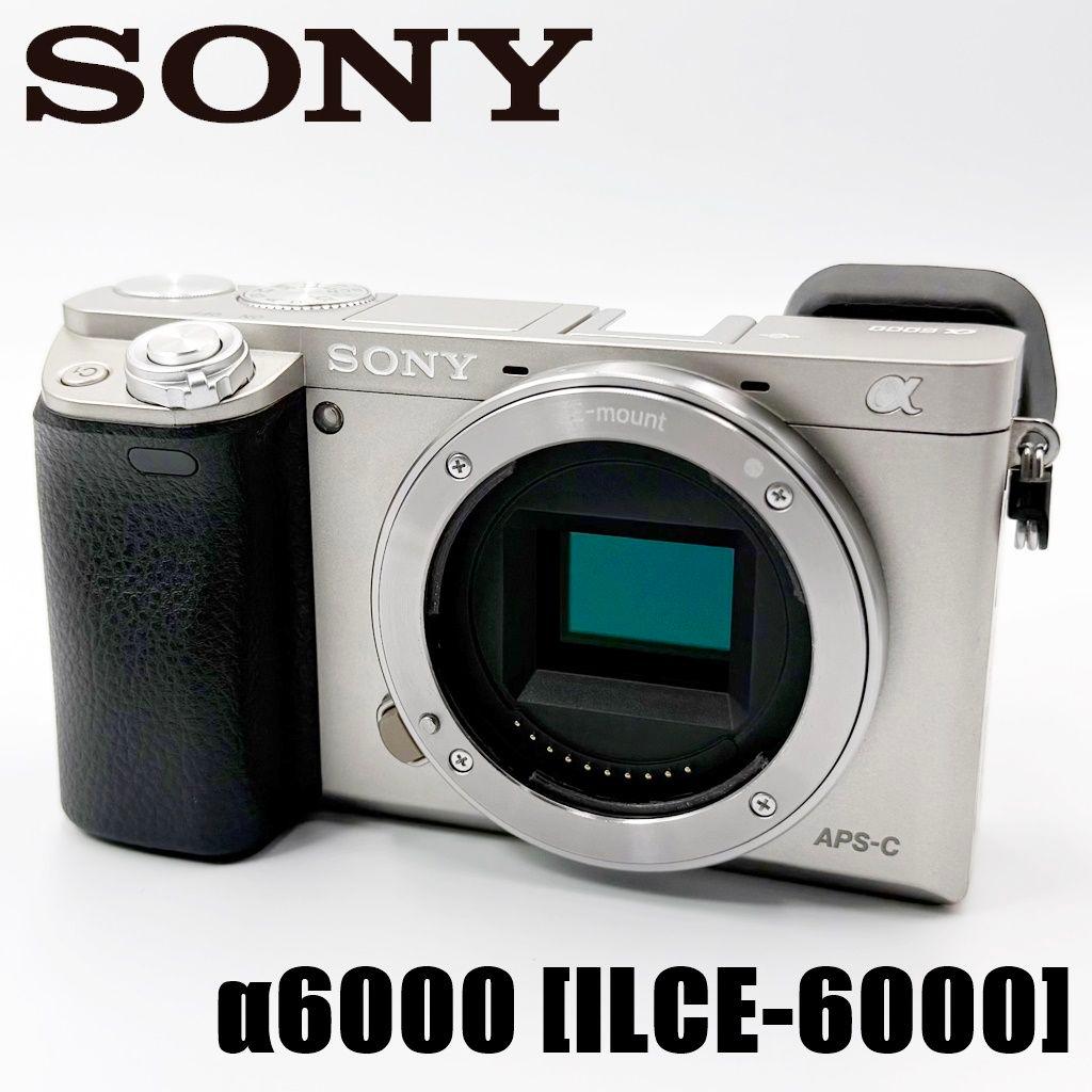 【美品】ソニー α6000 ボディ ILCE-6000 ミラーレス カメラ