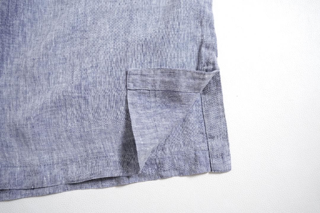 228y*大きい50サイズ 23区×LIBECO リベコ リネン ワイドパンツ