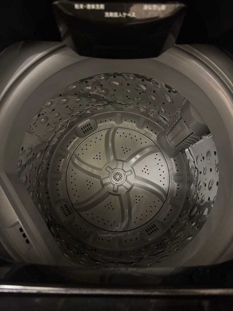 洗濯機　アイリスオーヤマ　ブラック