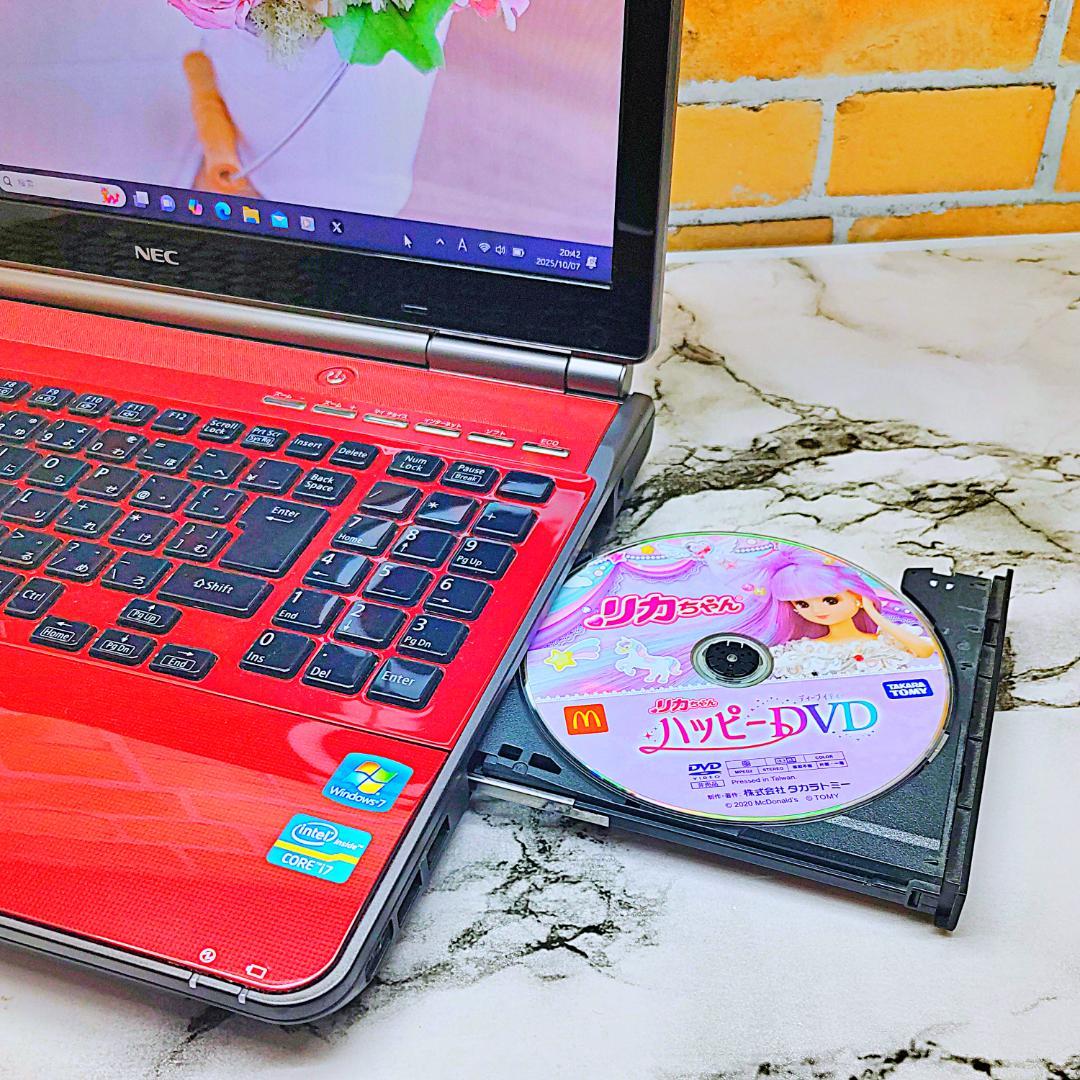 ハイスぺノートパソコン❤️爆速SSD☘️Blu-ray・高性能Core-i7❣️