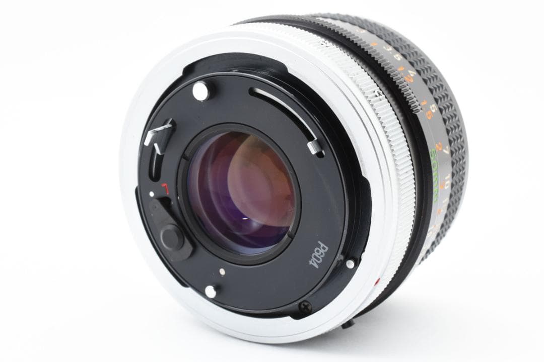 超美品 CANON FD 50㎜ f1.8 S.C MF レンズ　B772