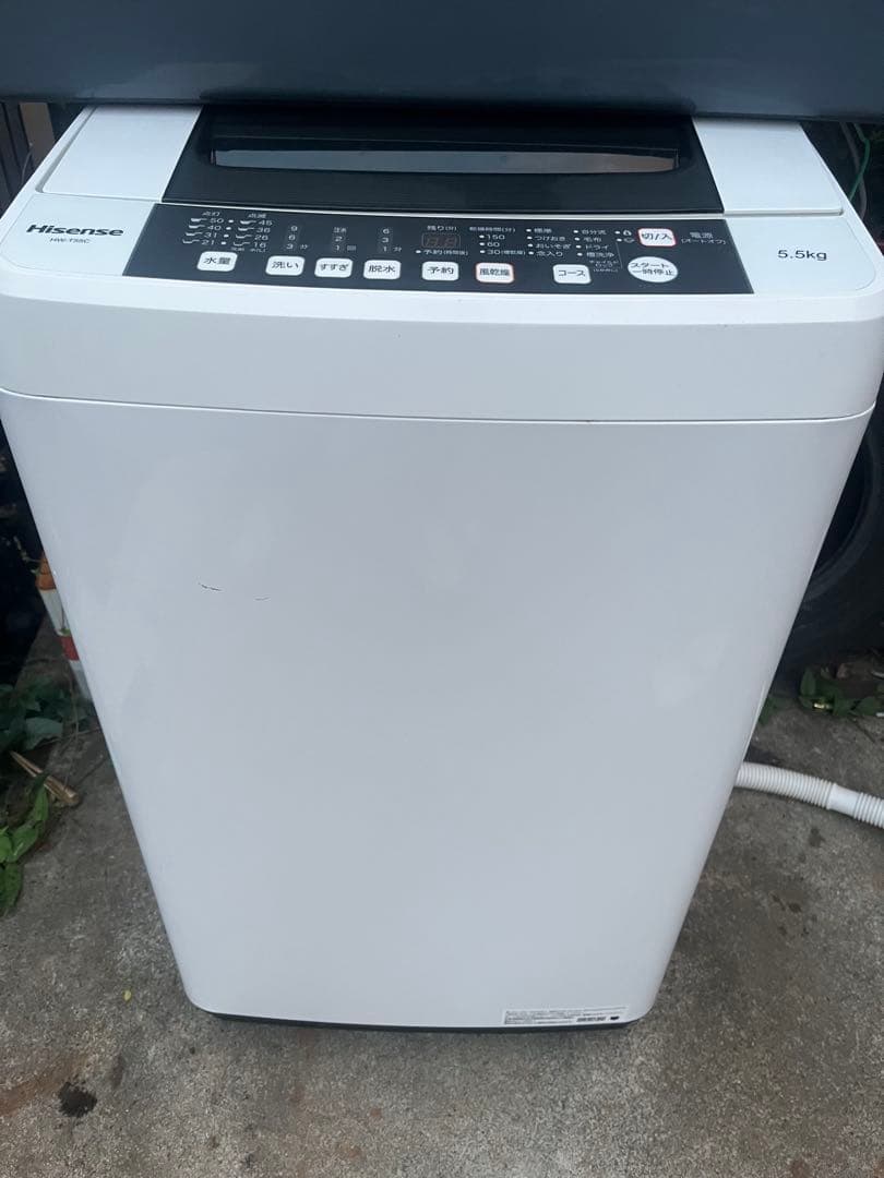 Hisense⭐︎洗濯機⭐︎HW-T55C⭐︎埼玉発無料配送あり⭐︎使用頻度少ない⭐︎⭐︎⭐︎