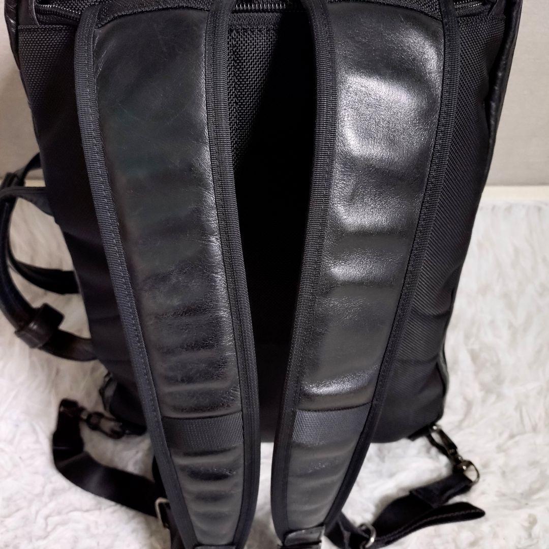 LUGGAGE LABEL　ELEMENT　ブリーフケース　レザー　ブラック