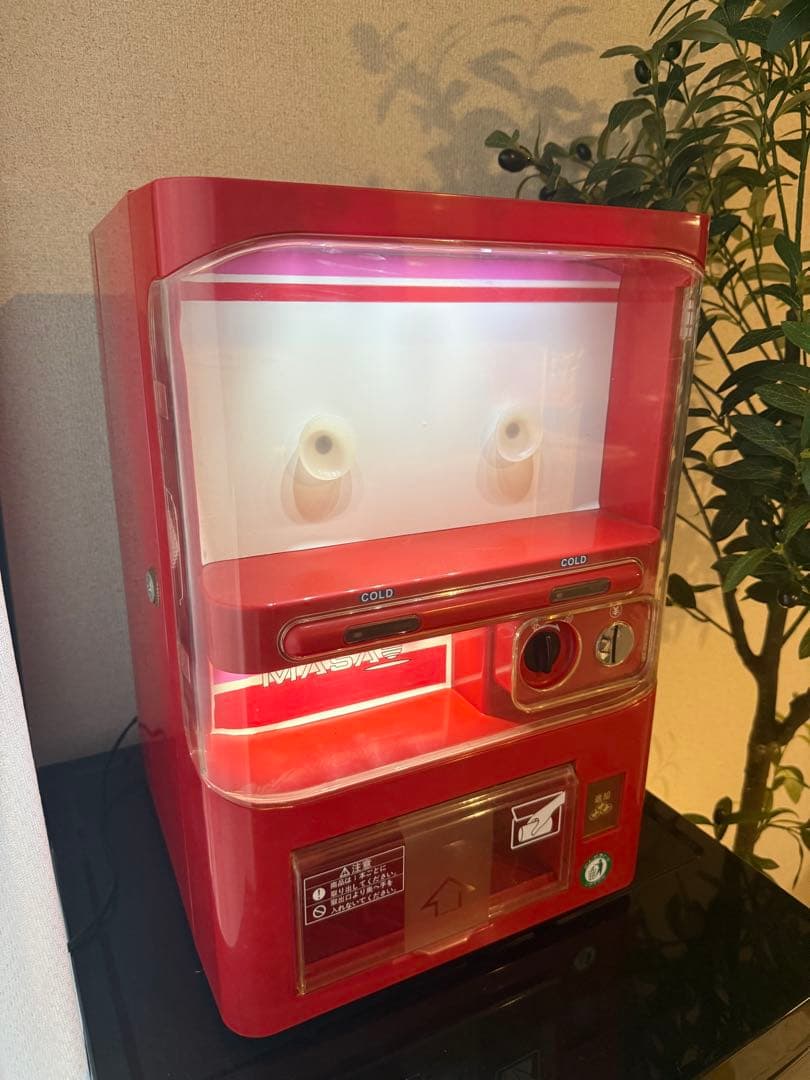 【最終値下げ】マサオコーポレーション 自動販売機型保冷庫(赤) MSO-016R