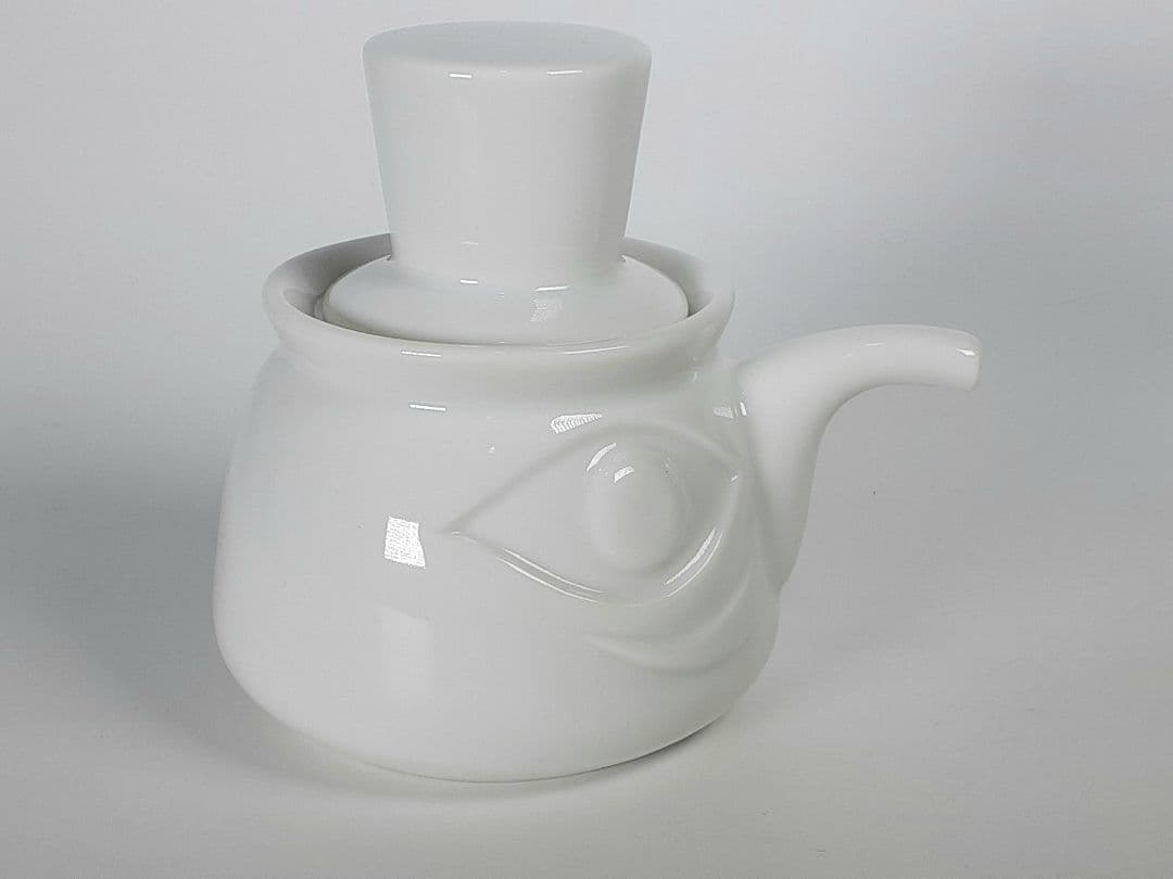 岡本太郎　男の子　マルキン醤油　　 醤油差し　陶器　ノベルティ　箱入り　未使用品