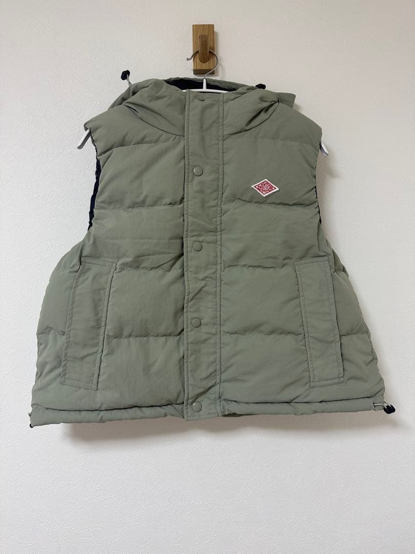 DANTON ダントンWOMEN'S HOODED DOWN VEST