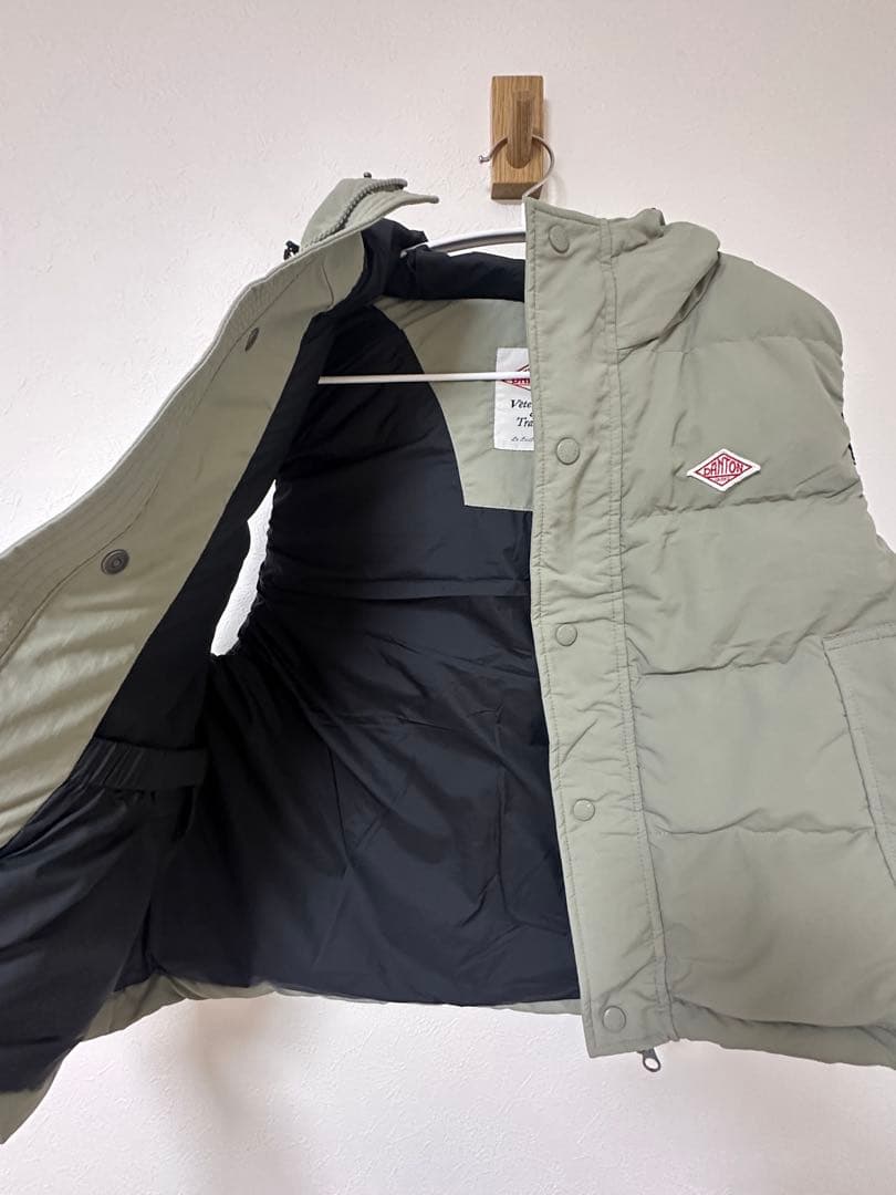 DANTON ダントンWOMEN'S HOODED DOWN VEST