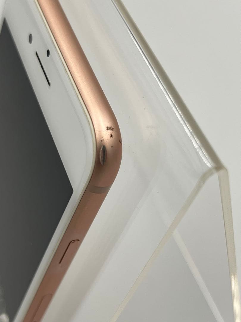 バッテリー100% iPhone8 64GB ピンクゴールドSIMフリー