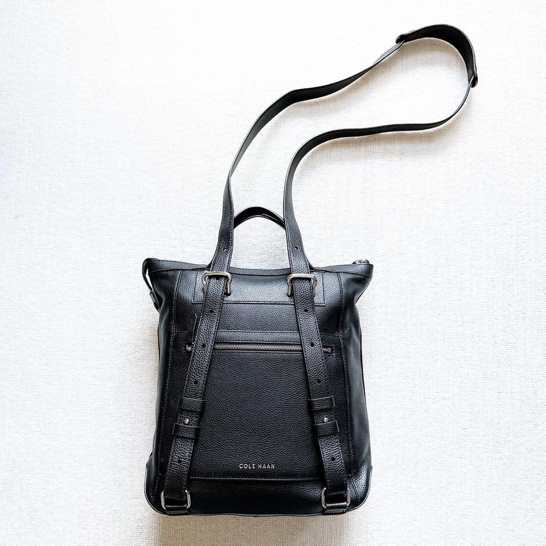 【極美品】コールハーン　グランドアンビションスモールバッグパック　オールレザー