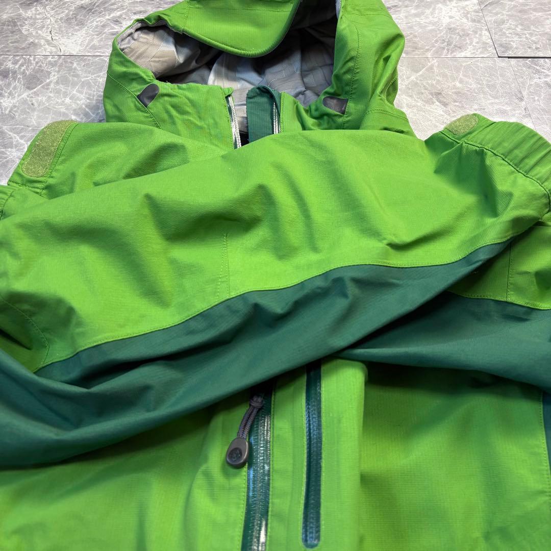 極美品　モンベル　3in1フォールラインパーカー　ハードシェル　メンズ　S