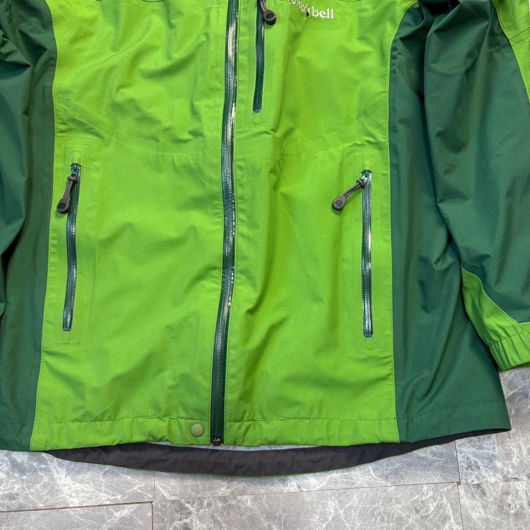 極美品　モンベル　3in1フォールラインパーカー　ハードシェル　メンズ　S