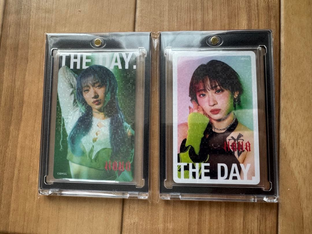 HANA JISOO ホログラム ボディメンテ 2枚