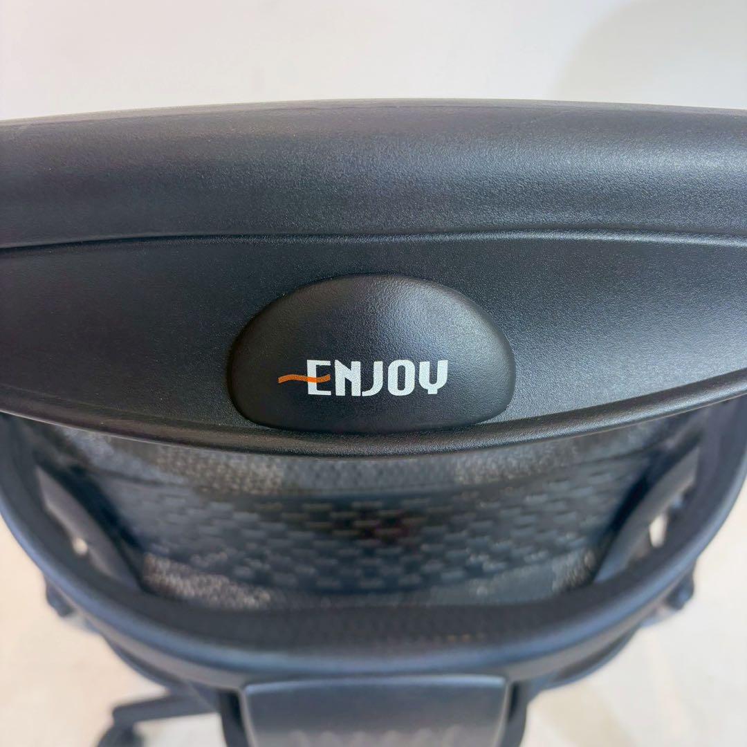 エンジョイ Ergohumanエルゴヒューマン 肘付きオフィスチェア　2/3