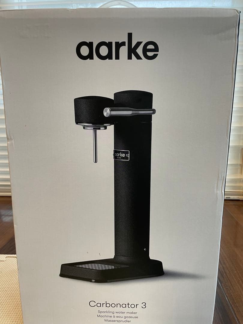 aarke Carbonator 3 炭酸水メーカー ブラック