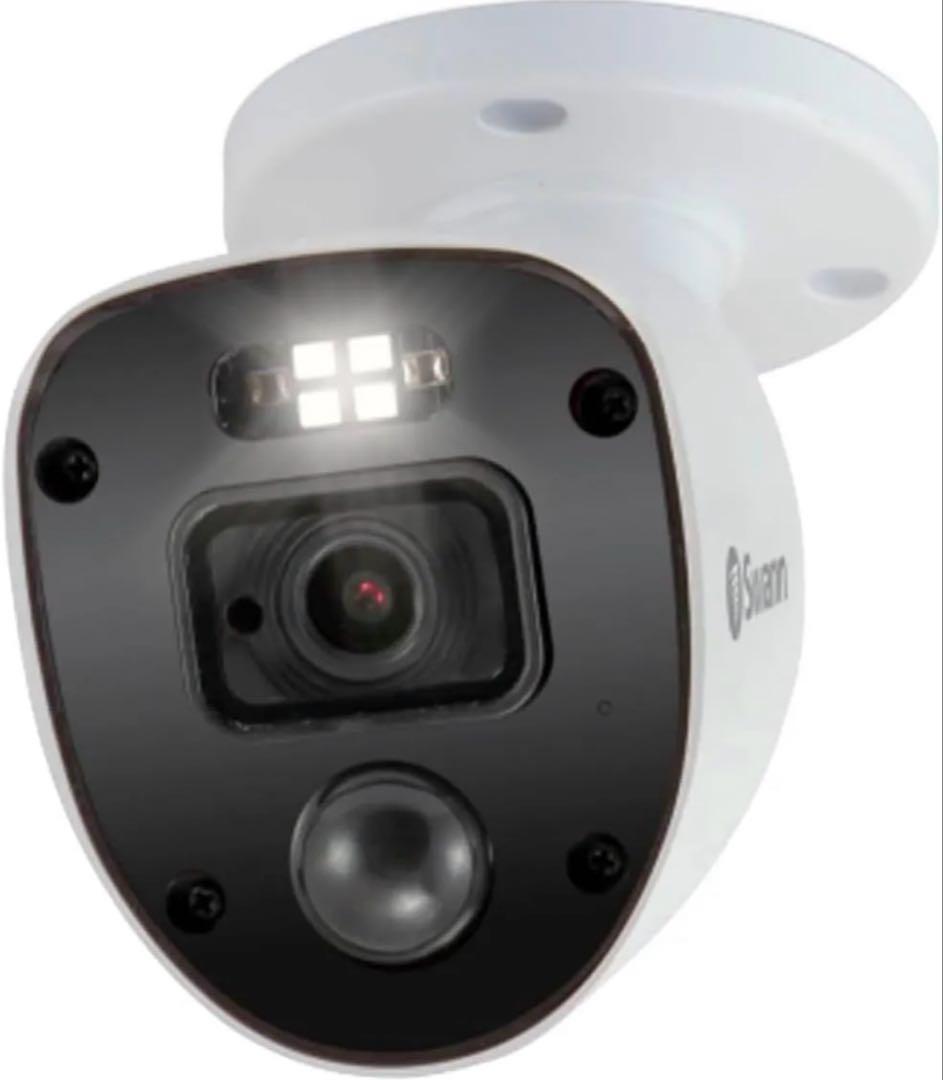 未開封 Swann スワン セキュリティカメラ カメラ4台セット 警告ライト