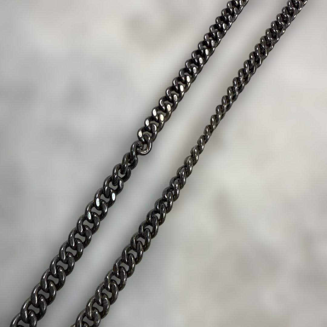 サンローラン　希少　シルバー925 喜平ネックレス