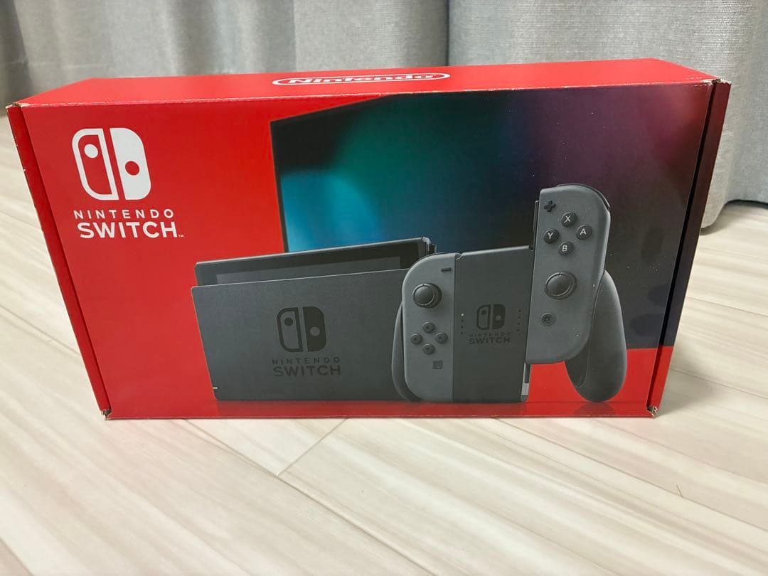 ［即購入OK！！］Nintendo Switch グレー 本体 ジョイコン付き