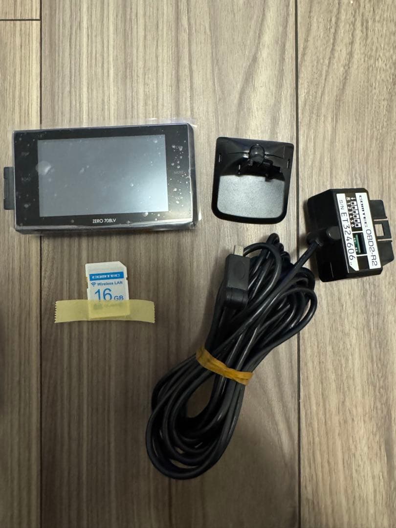 コムテックZERO708LVレーダー探知機 リコール対策済　OBD配線付き