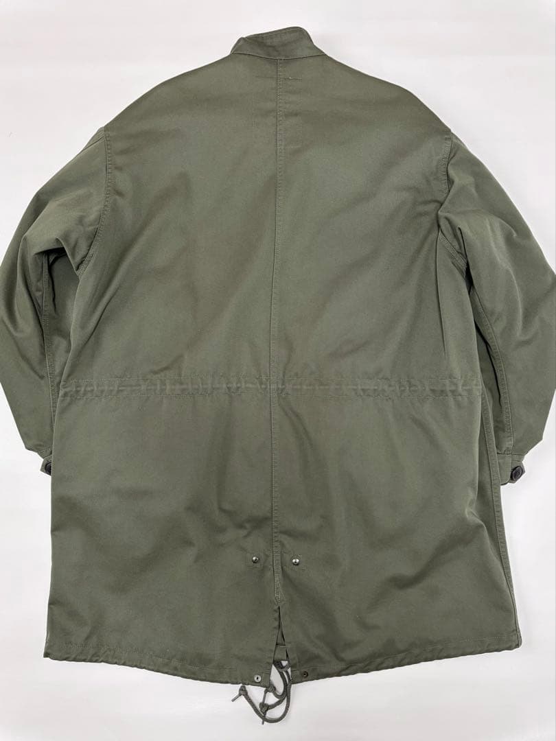 アダムエロペM-65ライナー付ビッグシルエットモッズコートSユニセックス