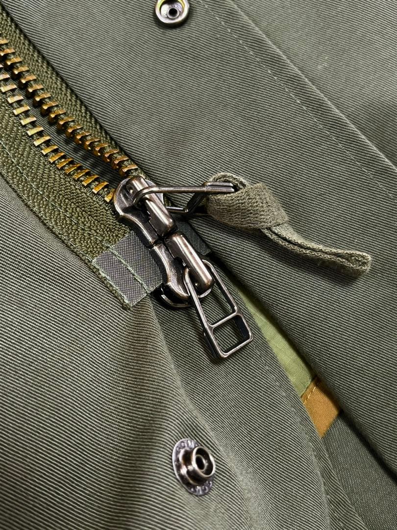 アダムエロペM-65ライナー付ビッグシルエットモッズコートSユニセックス