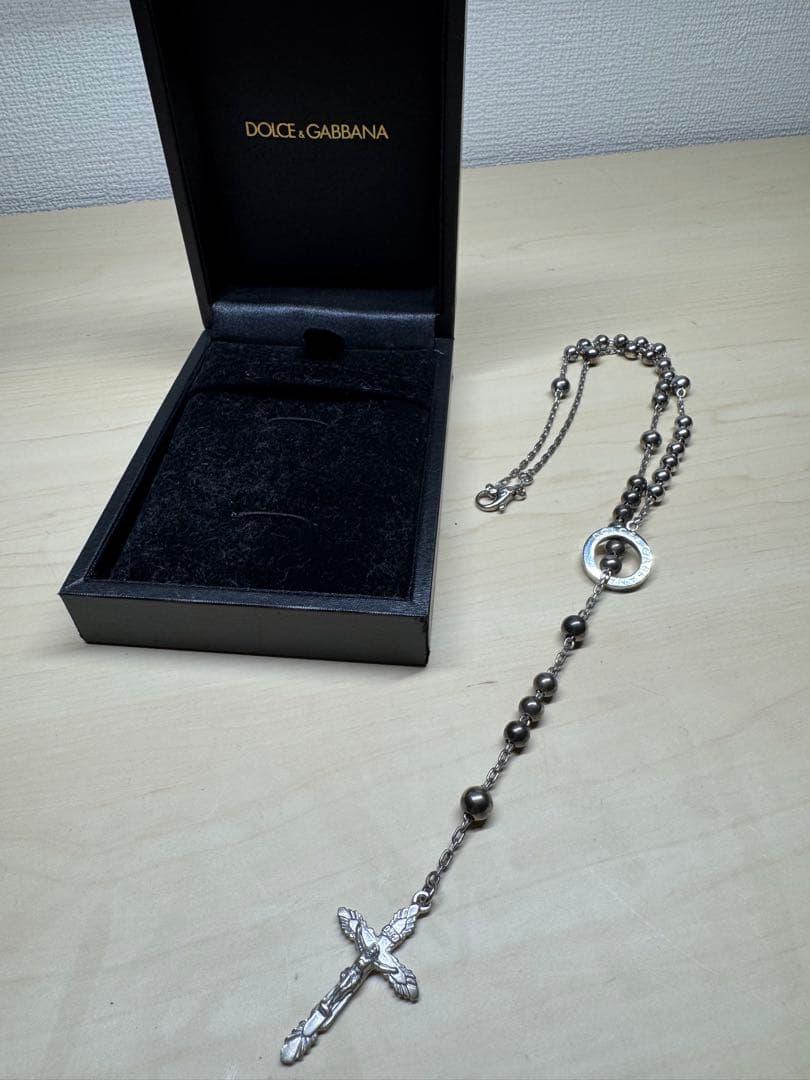 ドルチェ&ガッバーナ　ロザリオ　ネックレス　十字架