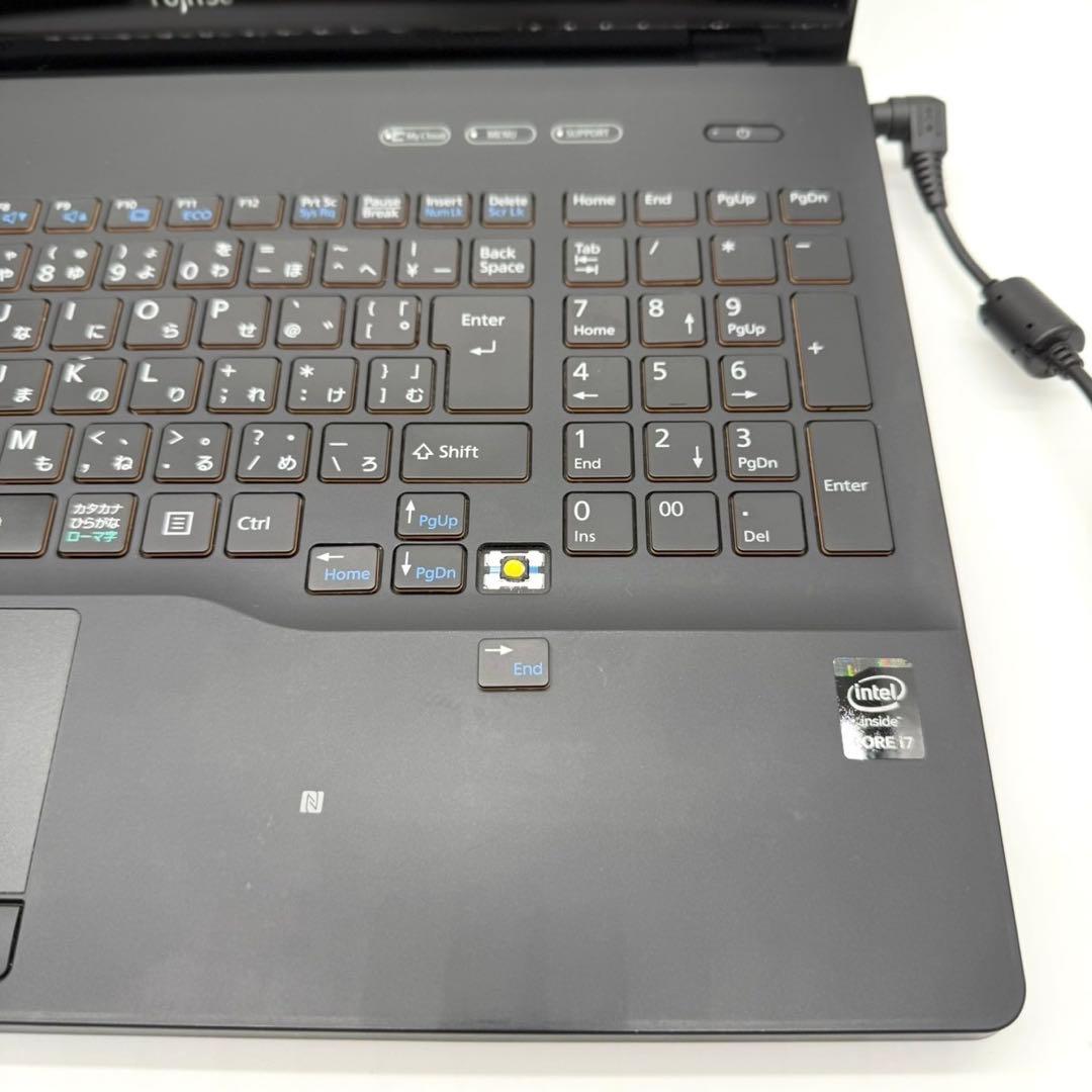 ノートPC FUJITSU core i7 4722HQ 4GB HDD 1TB