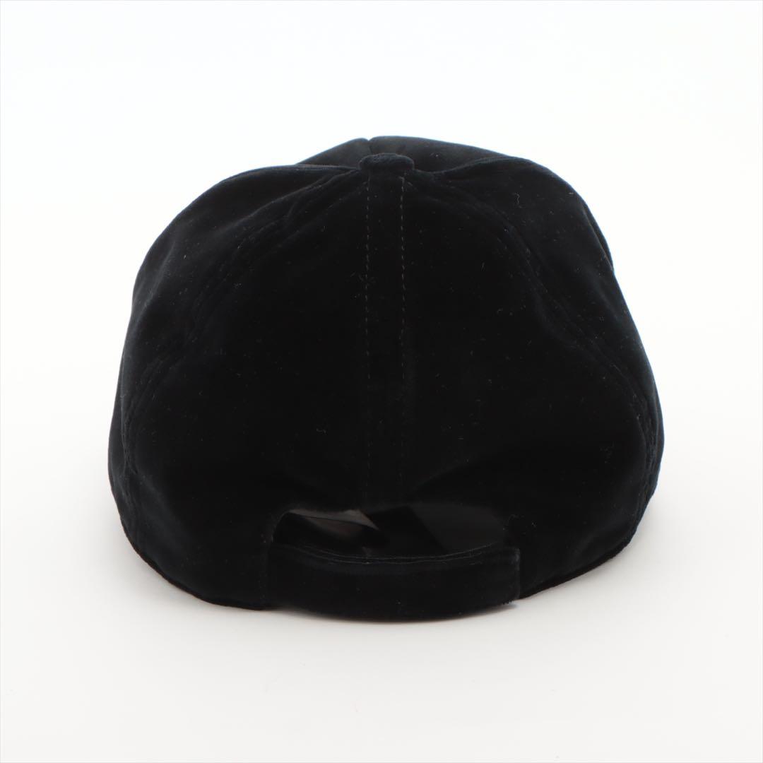 ミュウミュウ 5HC179 キャップ S コットン ブラック