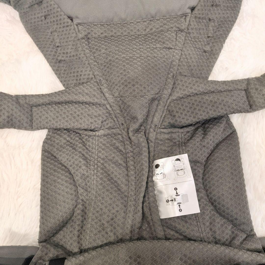 美品 エルゴ OMNI Breeze オムニブリーズ グラファイトグレー