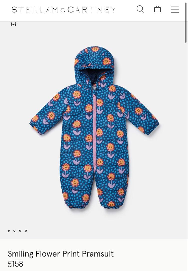Stella McCartney ステラ ベビージャンプスーツ　オールインワン