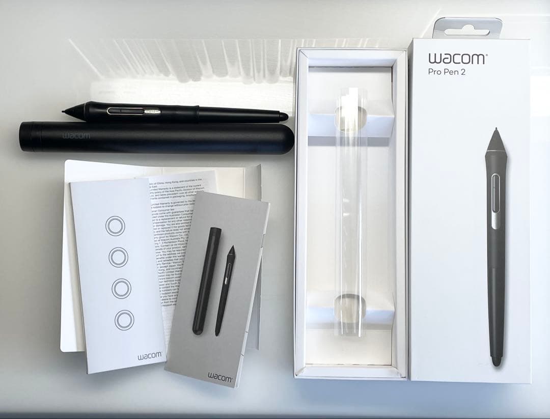 Wacom Pro Pen 2 ブラック(替え芯17本付き)