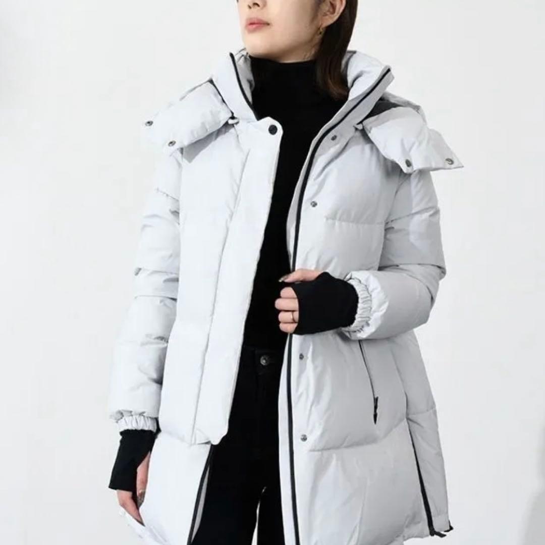 ヘルノ　ラミナー　ゴアテックス　ダウンジャケット　ホワイト　40 レディース