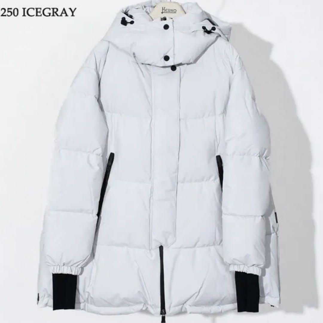 ヘルノ　ラミナー　ゴアテックス　ダウンジャケット　ホワイト　40 レディース