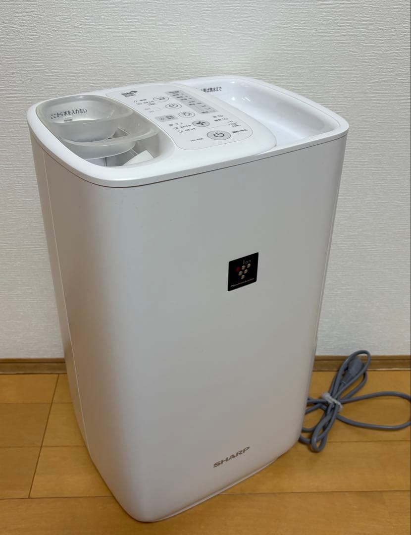 SHARP 加熱気化式加湿器 HV-S55-W
