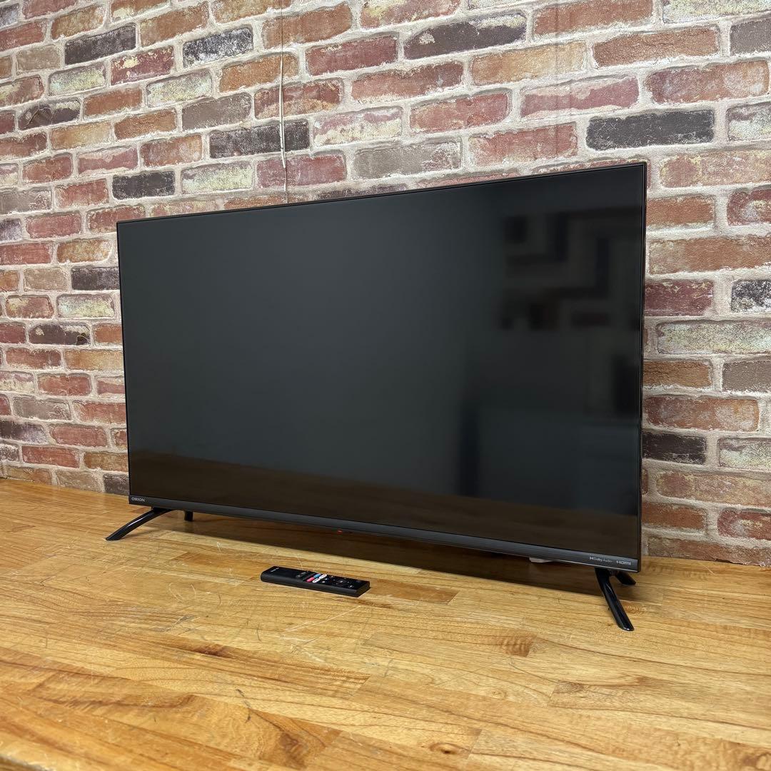 ORION 40インチ チューナーレス スマートテレビ SAFH401 アプリ○