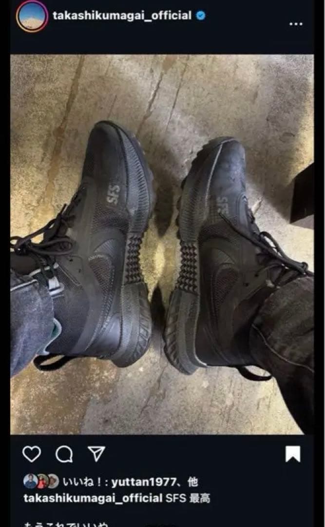 0*7様 NIKE REACT SFB CARBON Mid BLACK ナイキ