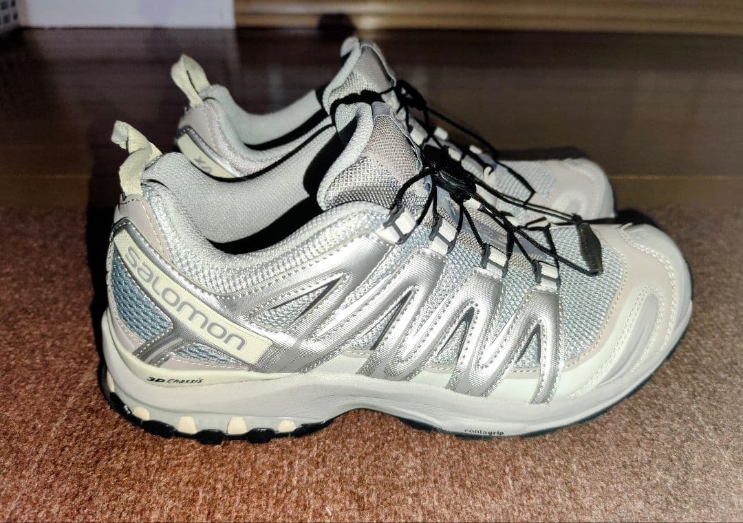 【美品】サロモン XA PRO 3D 27cm グレー/シルバー