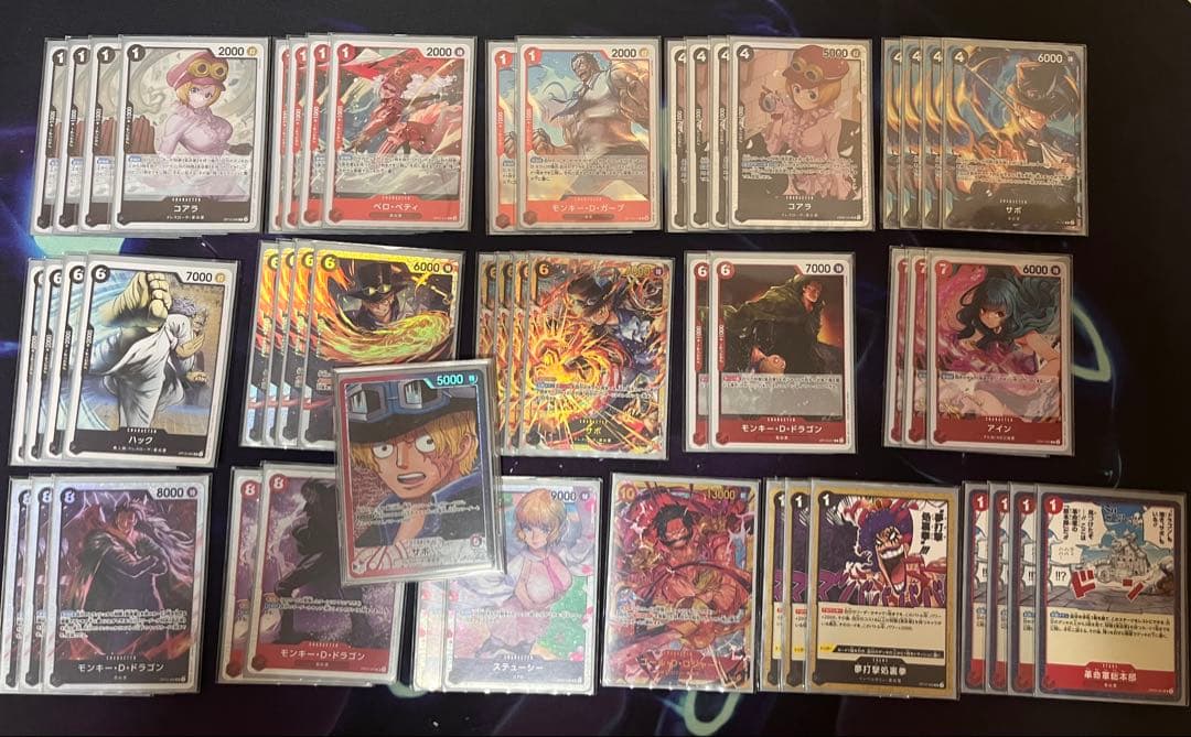 赤黒サボ　デッキ　リーダーパラレル　おまけ付き