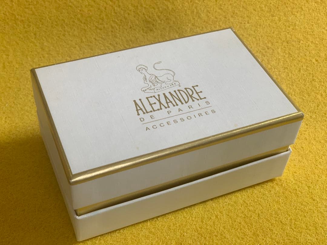 ALEXANDRE DE PARIS アレクサンドル ドゥパリ　鼈甲ヘアクリップ