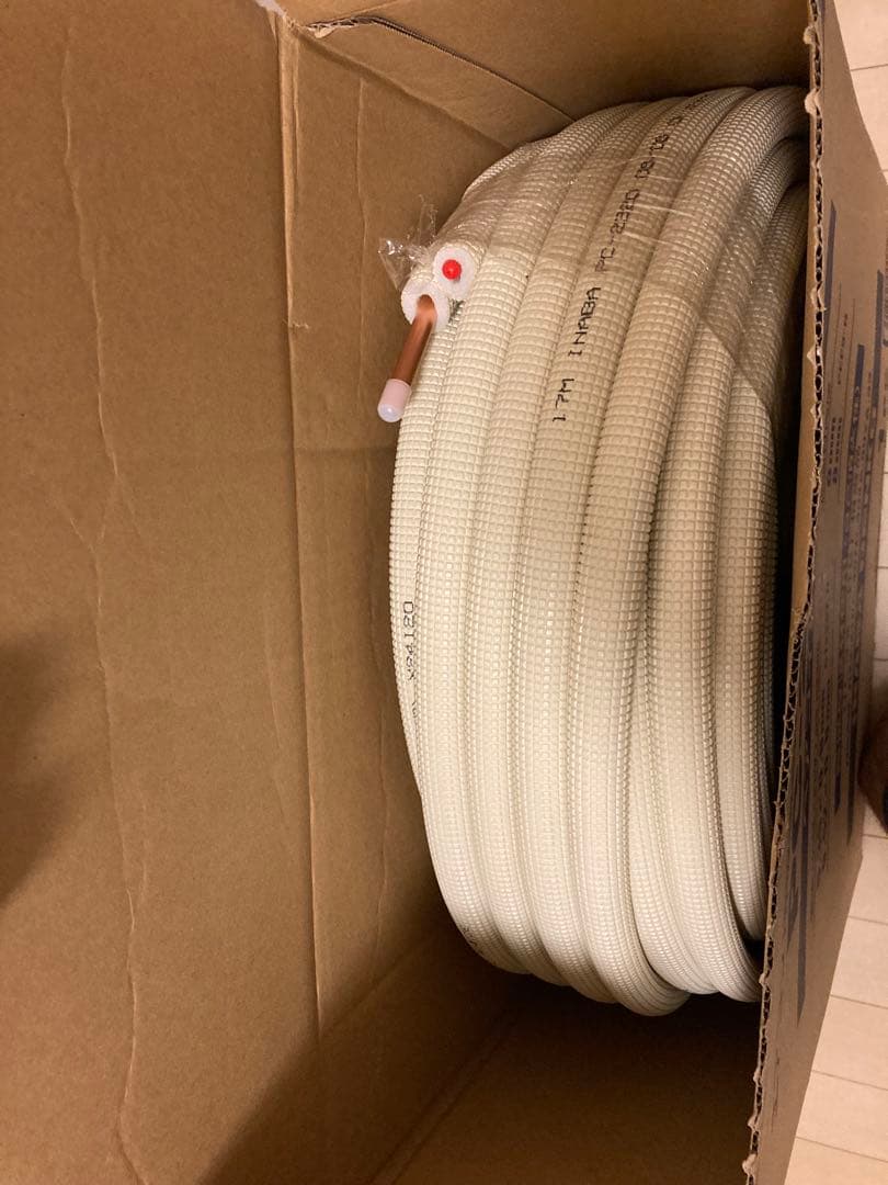 因幡電工　ペアコイル　2箱set PC-2320 2分3分　イナバ冷媒管　20M