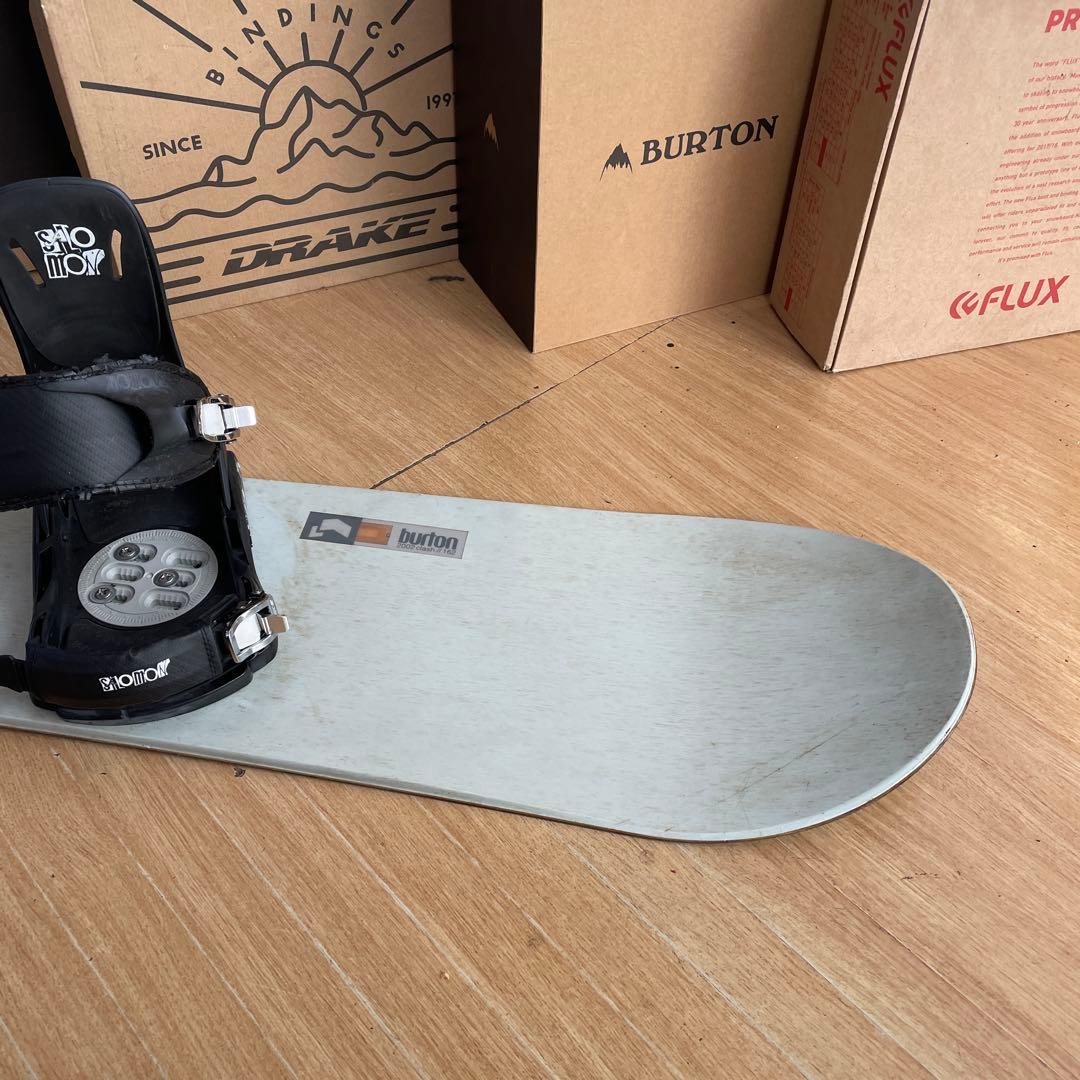 BURTON×SALOMON　バートン　スノーボードセット　バインディング付
