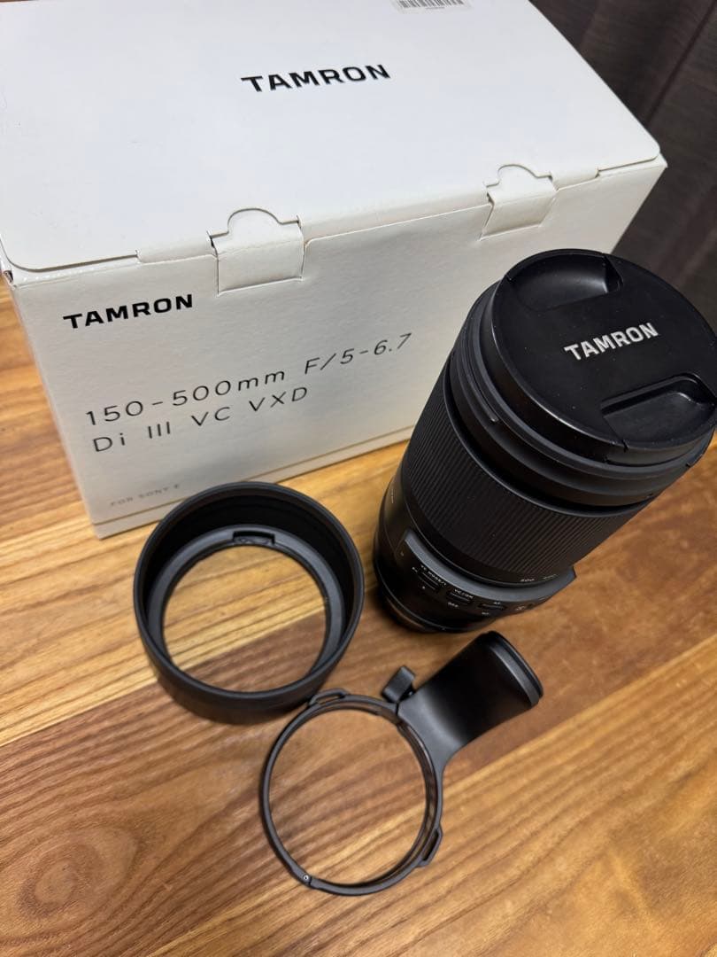 タムロン 150-500mm F/5-6.7 Di III VC VXD