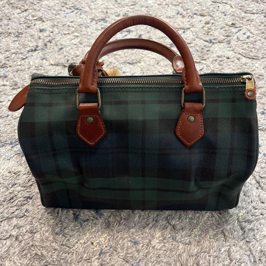 【最終値下げ】ポロラルフローレン ミニボストンバッグ ビンテージ PVC